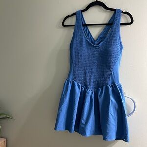 NWT joylab smocked tennis dress with built in shorts activewear dress